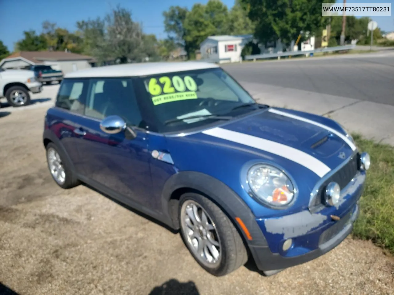 2007 Mini Cooper S VIN: WMWMF73517TT80231 Lot: 70872874