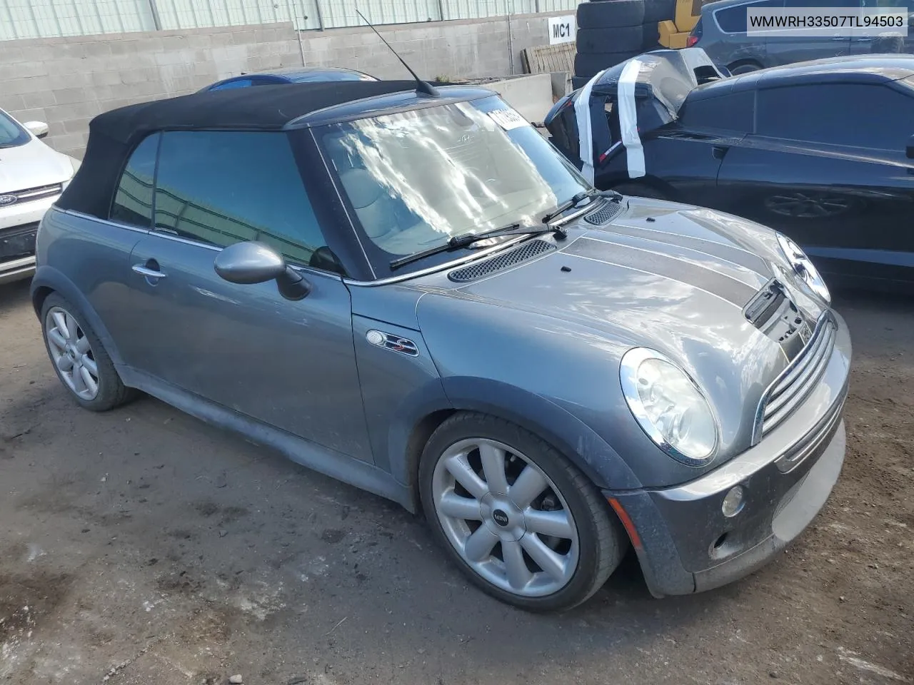 2007 Mini Cooper S VIN: WMWRH33507TL94503 Lot: 71193594