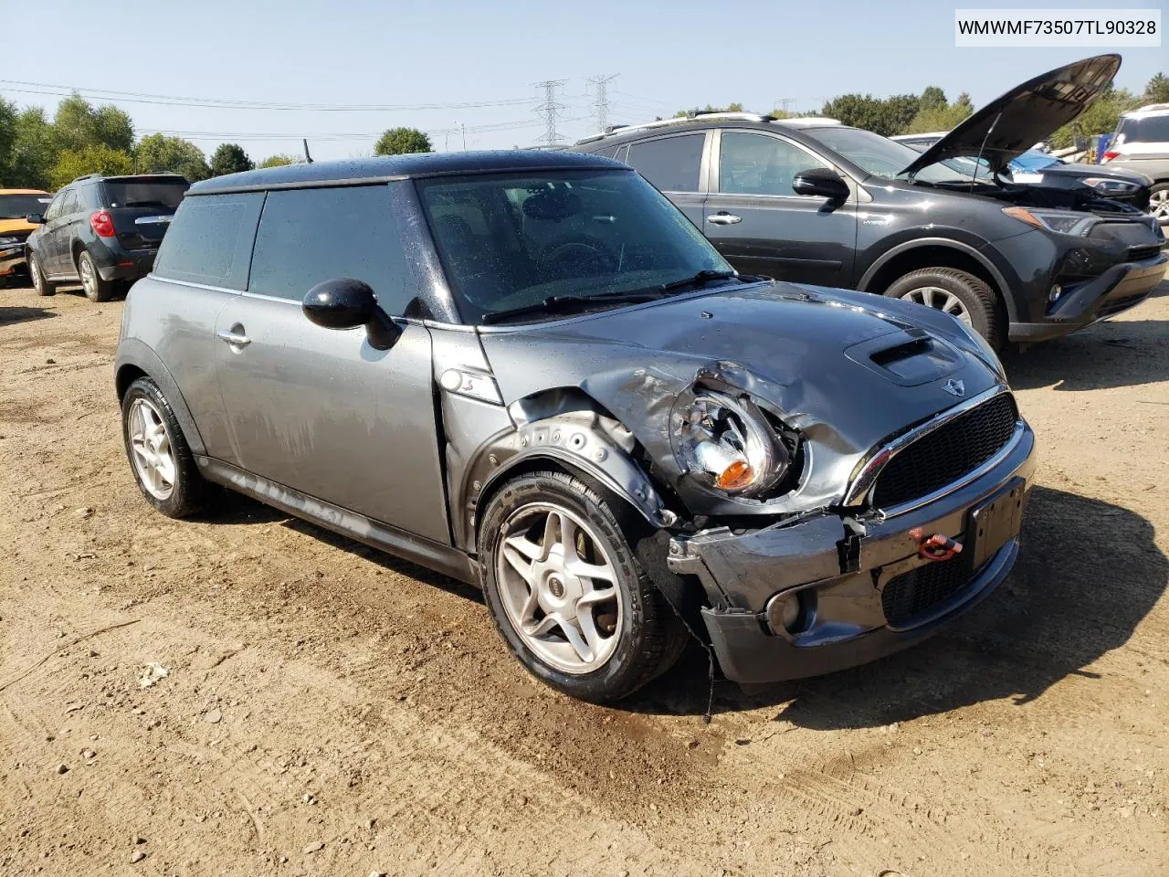 2007 Mini Cooper S VIN: WMWMF73507TL90328 Lot: 71939334