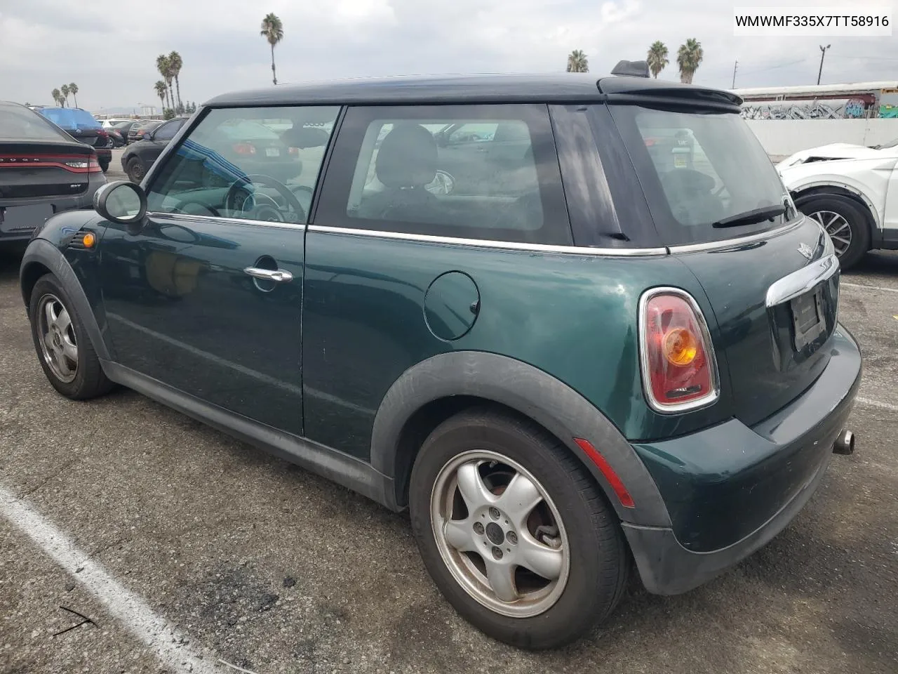 2007 Mini Cooper VIN: WMWMF335X7TT58916 Lot: 72407414