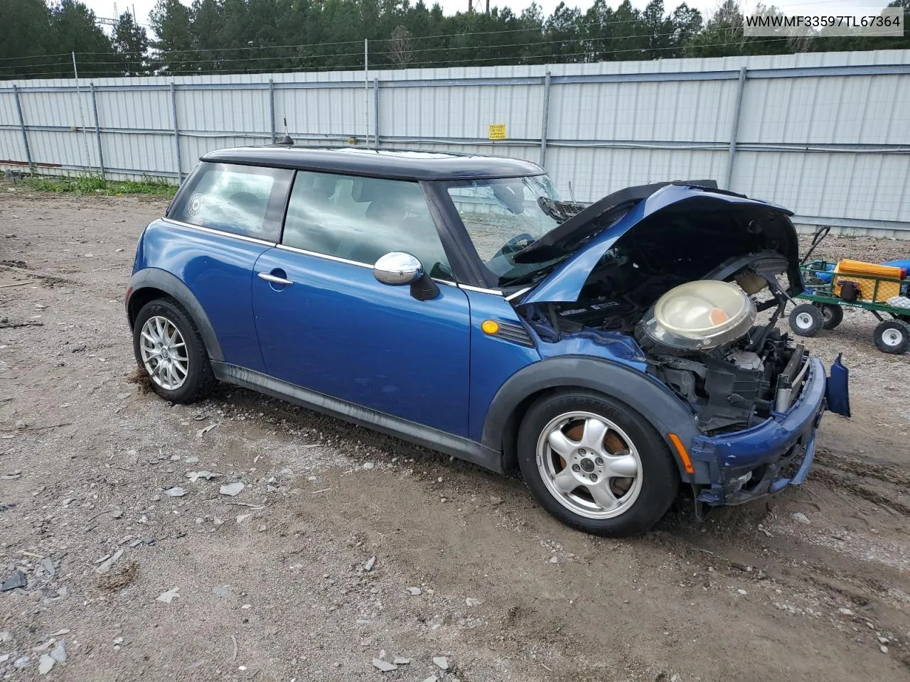 2007 Mini Cooper VIN: WMWMF33597TL67364 Lot: 73547554