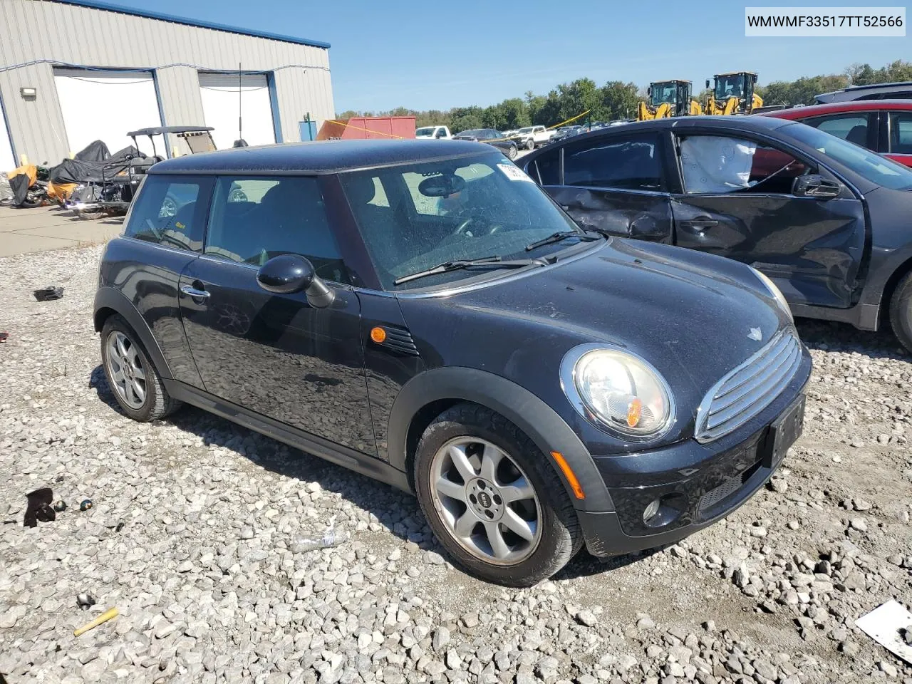 2007 Mini Cooper VIN: WMWMF33517TT52566 Lot: 73967804