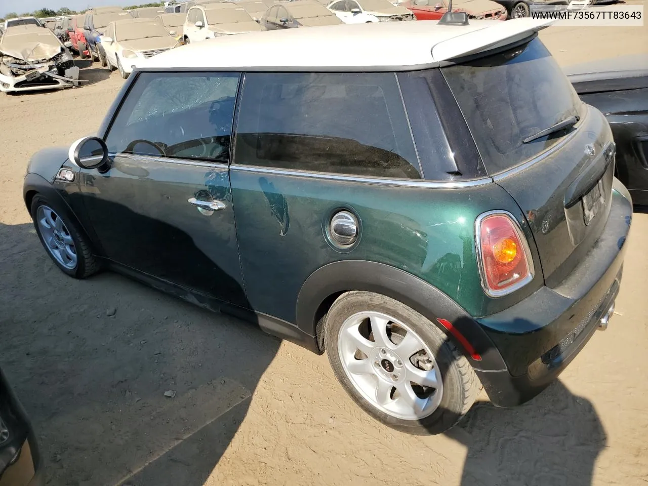 2007 Mini Cooper S VIN: WMWMF73567TT83643 Lot: 74690284