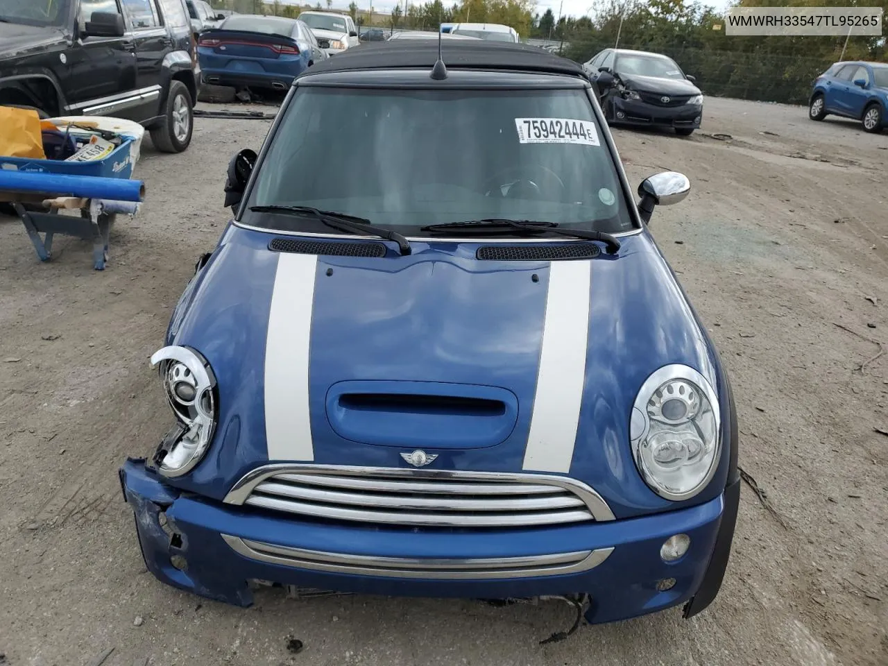 2007 Mini Cooper S VIN: WMWRH33547TL95265 Lot: 75942444