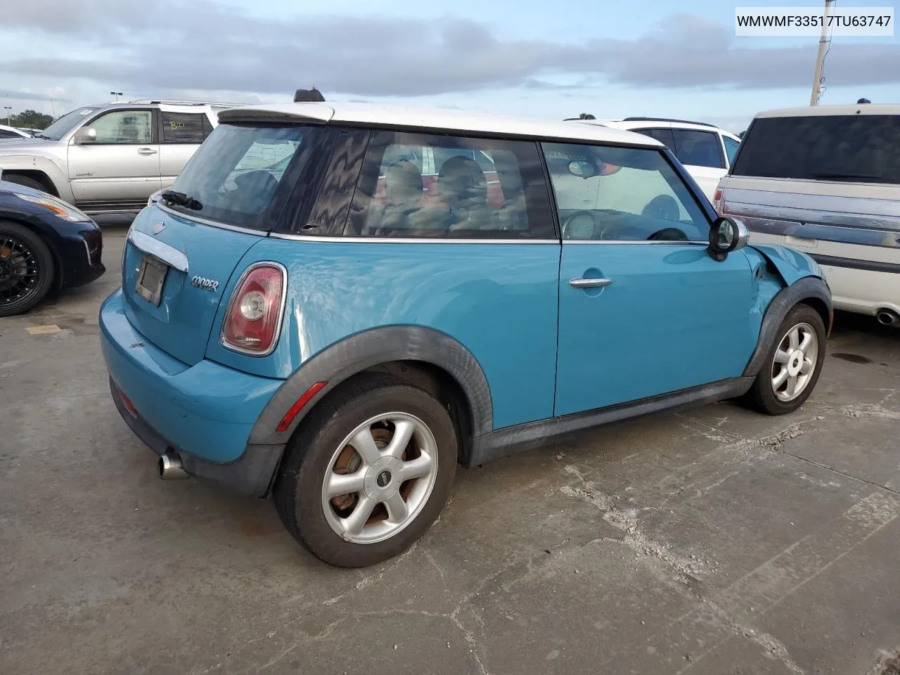 2007 Mini Cooper VIN: WMWMF33517TU63747 Lot: 76093504