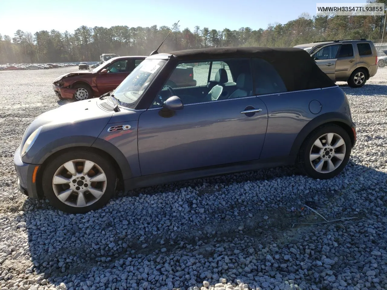 2007 Mini Cooper S VIN: WMWRH33547TL93855 Lot: 78313133