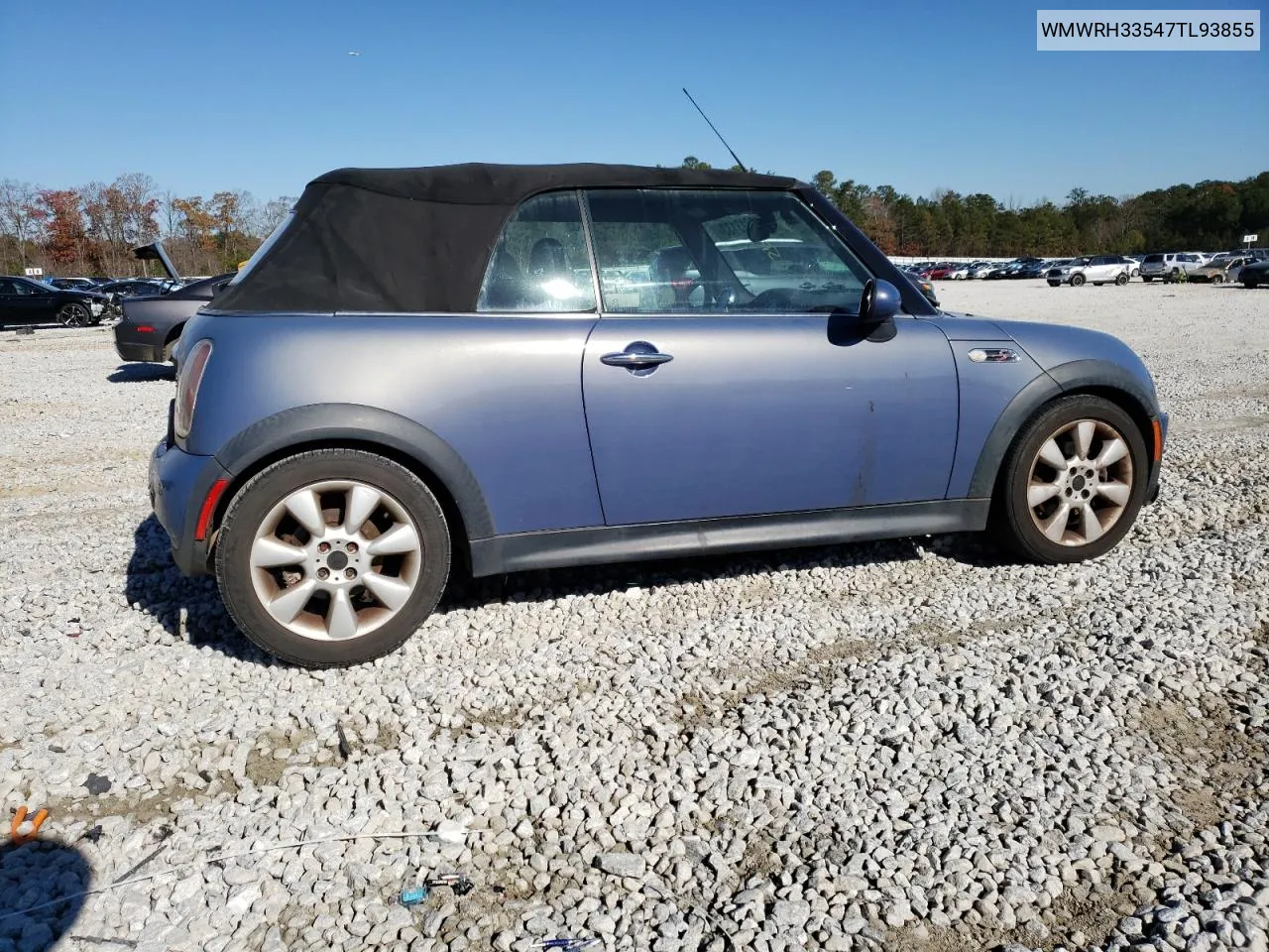 2007 Mini Cooper S VIN: WMWRH33547TL93855 Lot: 78313133