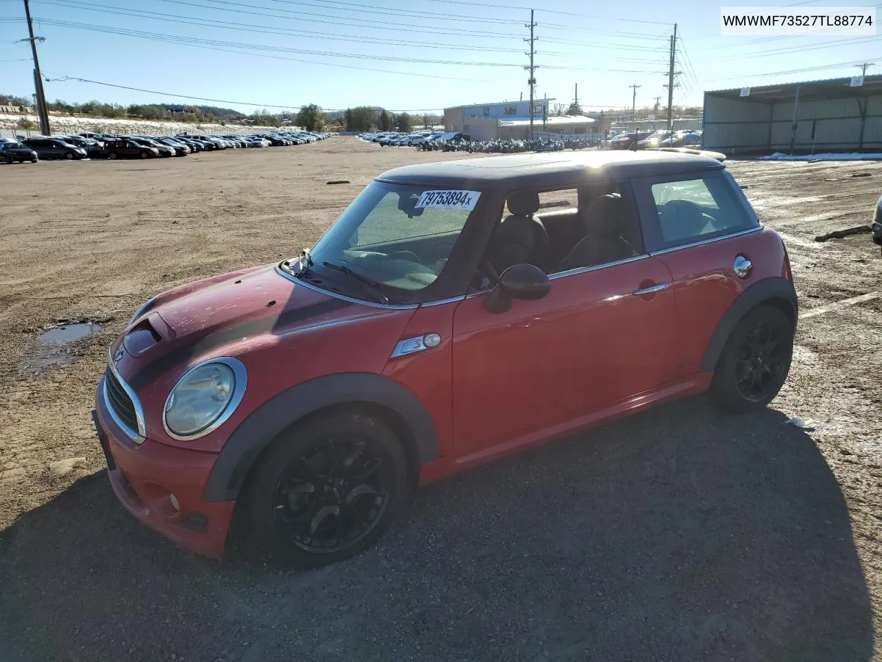 2007 Mini Cooper S VIN: WMWMF73527TL88774 Lot: 79753894