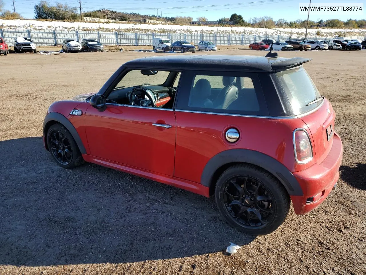 2007 Mini Cooper S VIN: WMWMF73527TL88774 Lot: 79753894