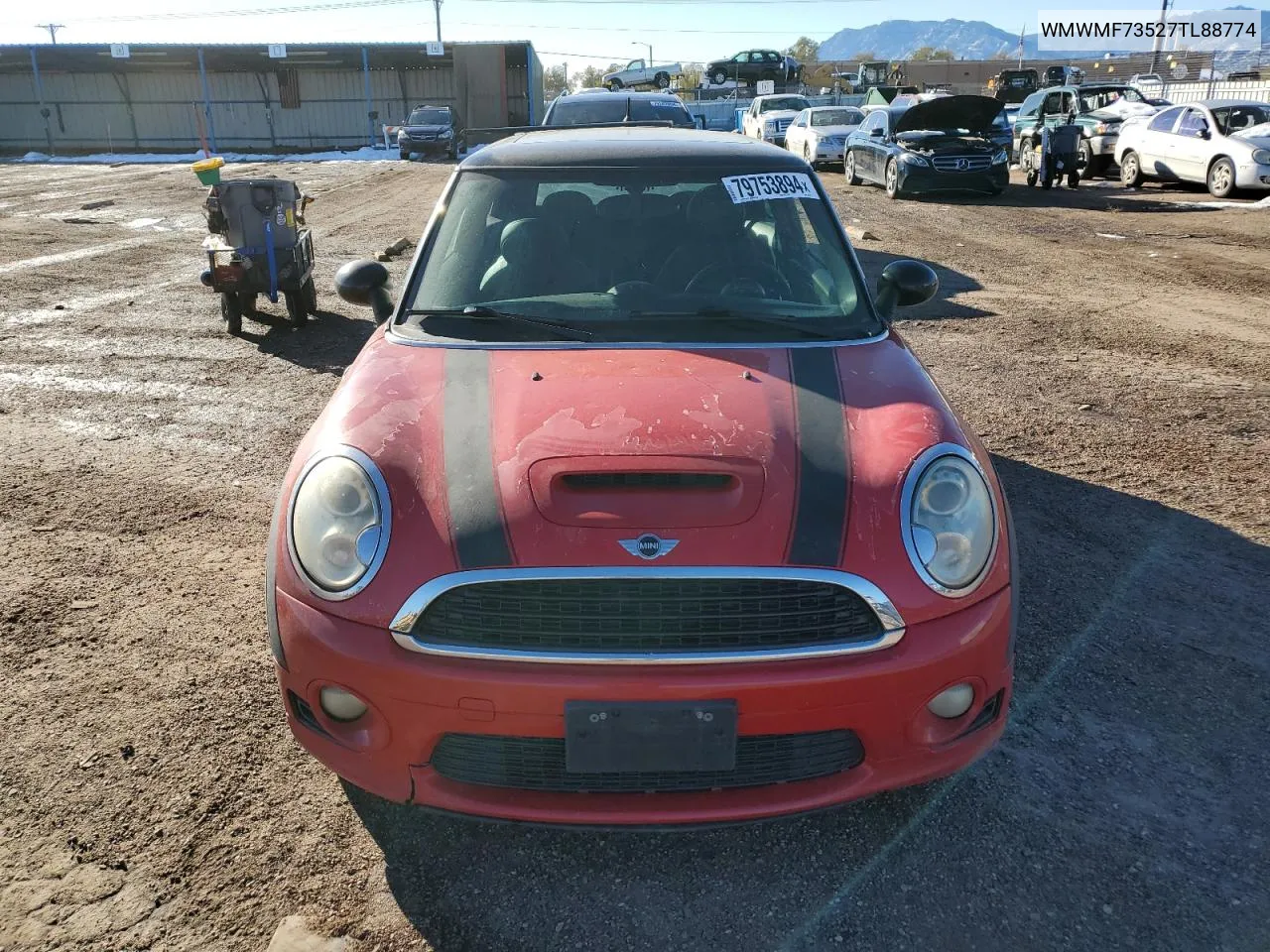 2007 Mini Cooper S VIN: WMWMF73527TL88774 Lot: 79753894