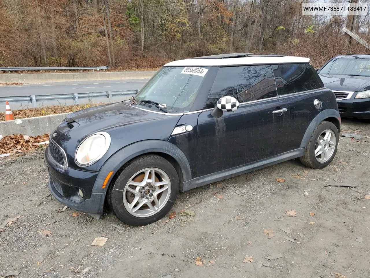 2007 Mini Cooper S VIN: WMWMF73587TT83417 Lot: 80880054