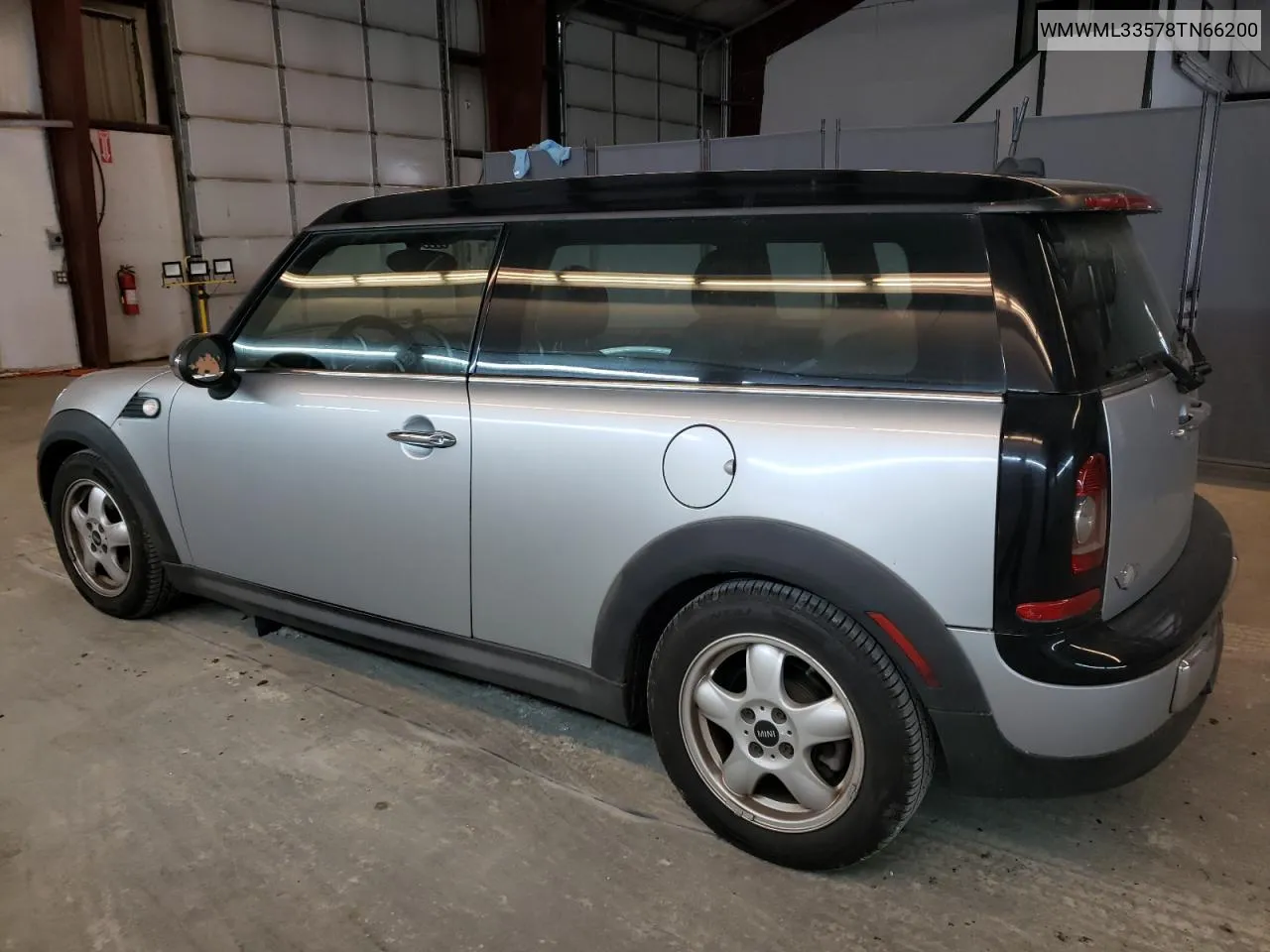 2008 Mini Cooper Clubman VIN: WMWML33578TN66200 Lot: 59214074