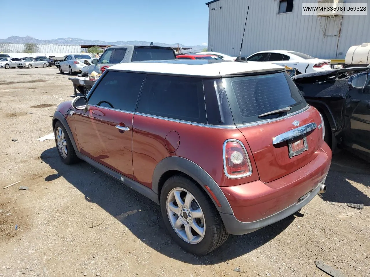 2008 Mini Cooper VIN: WMWMF33598TU69328 Lot: 67198844