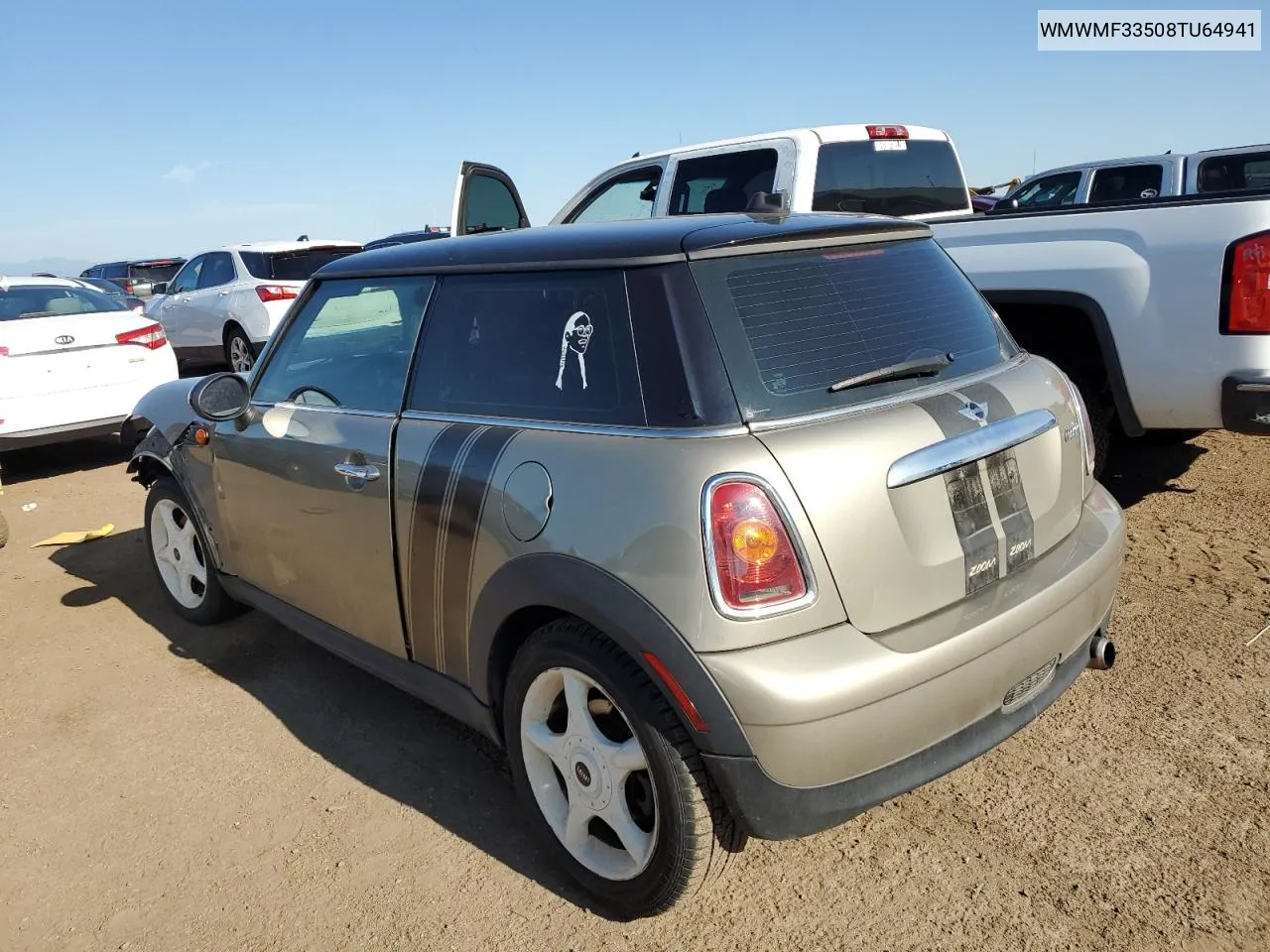 2008 Mini Cooper VIN: WMWMF33508TU64941 Lot: 67413844