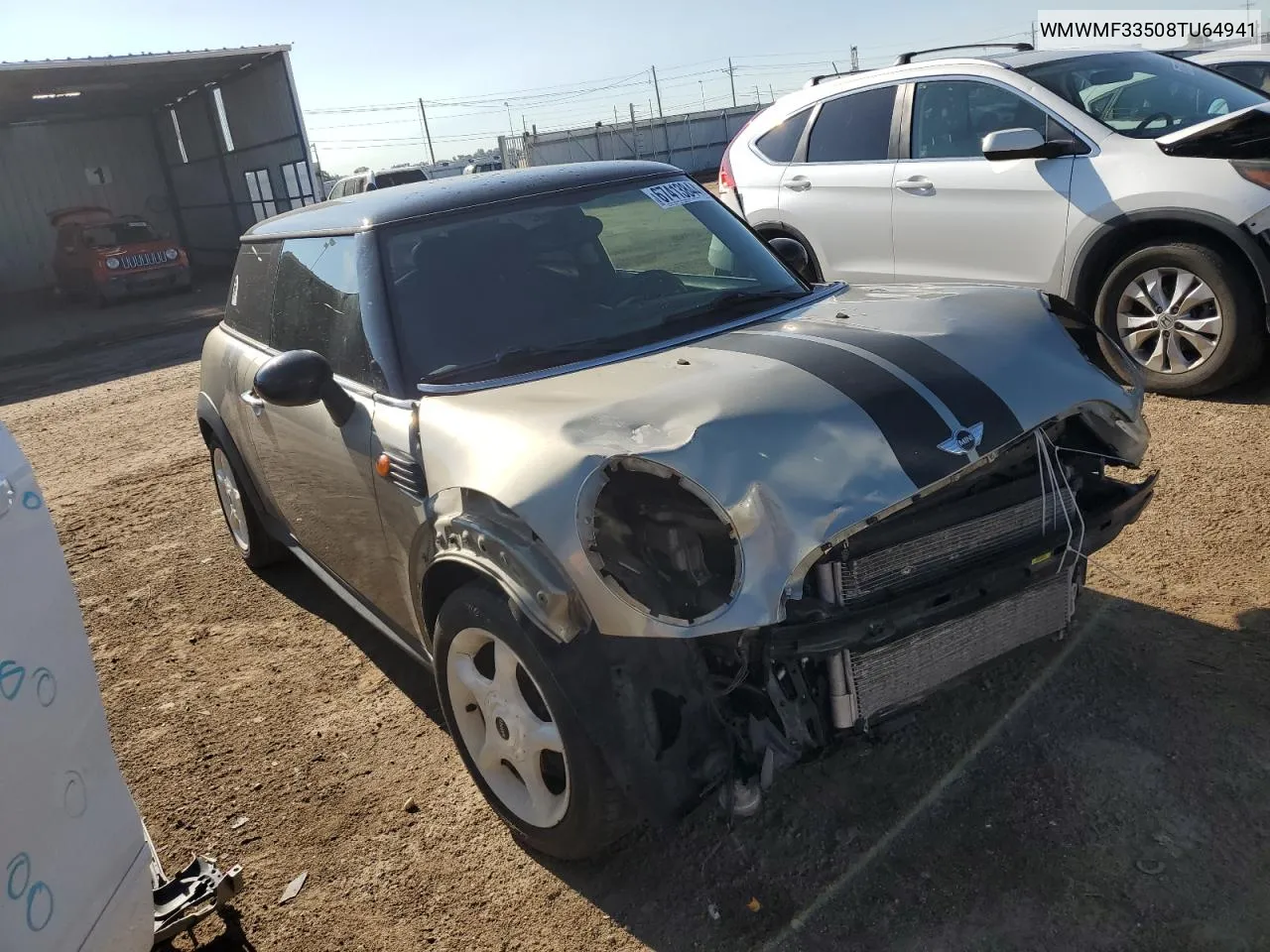 2008 Mini Cooper VIN: WMWMF33508TU64941 Lot: 67413844