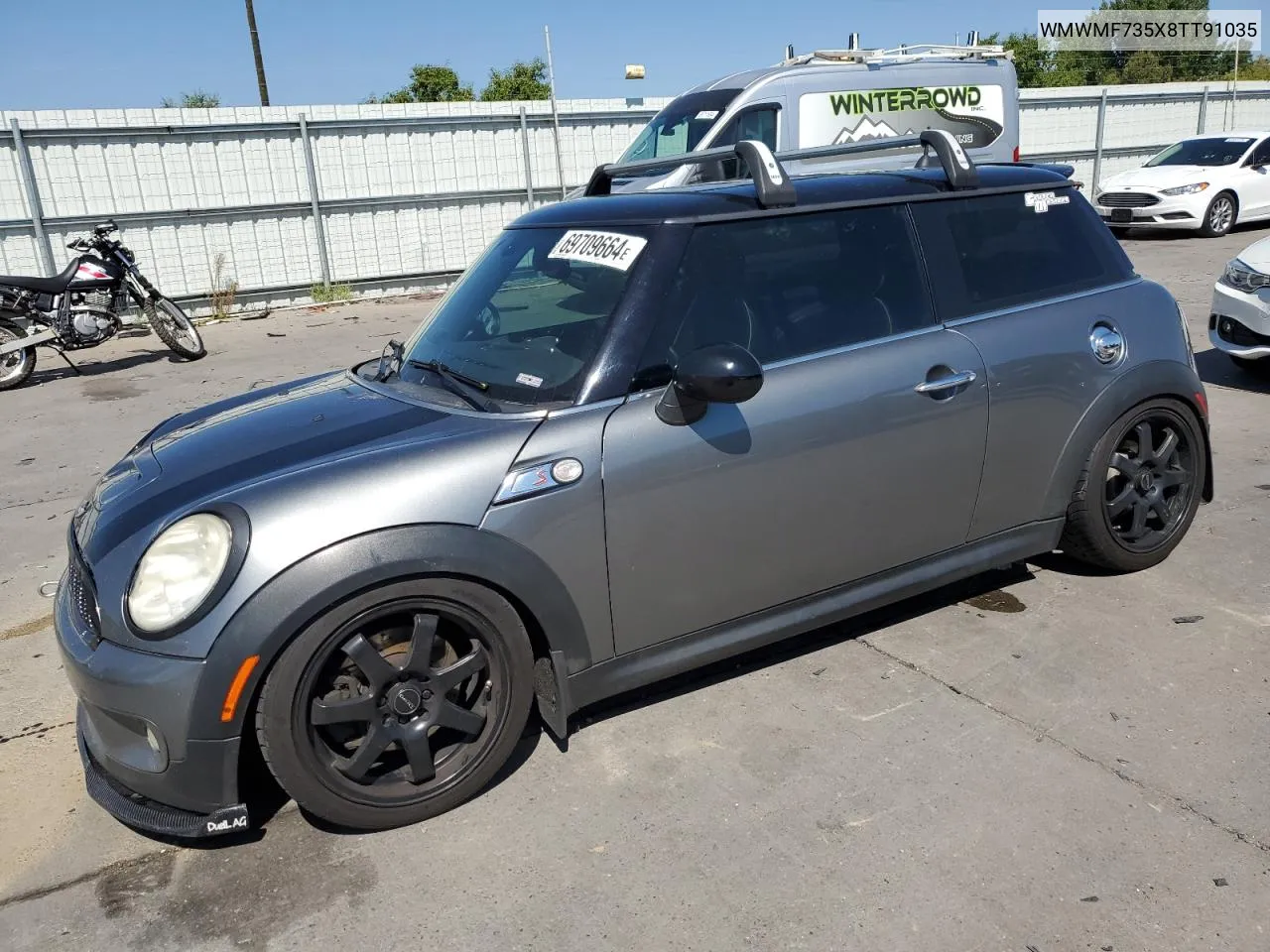 WMWMF735X8TT91035 2008 Mini Cooper S