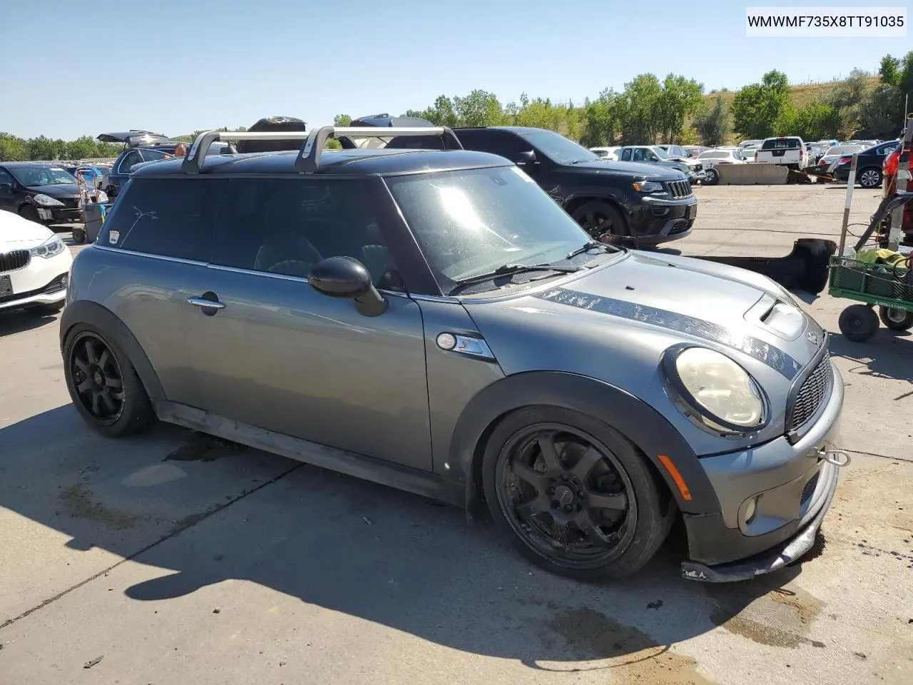 WMWMF735X8TT91035 2008 Mini Cooper S