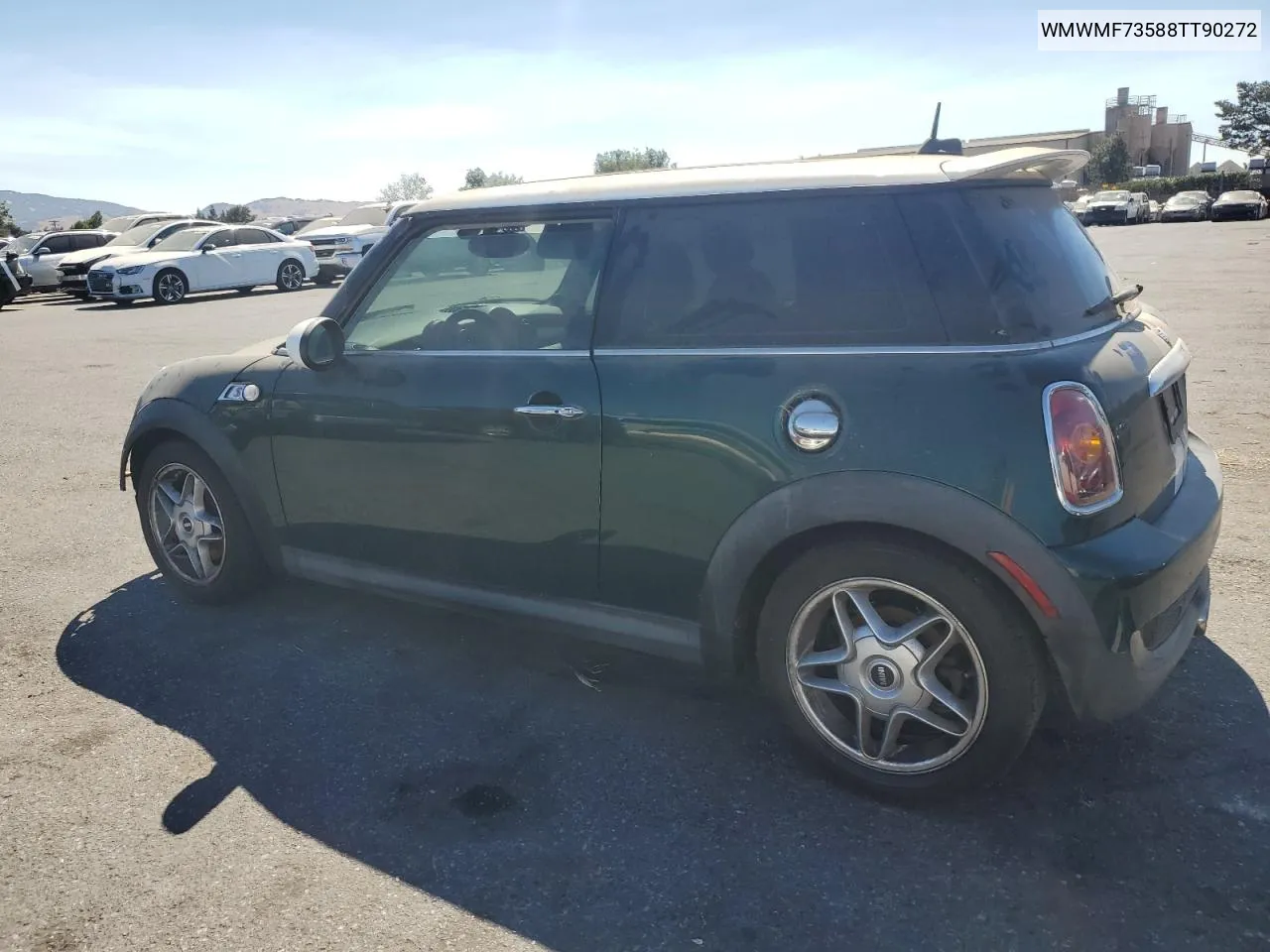 2008 Mini Cooper S VIN: WMWMF73588TT90272 Lot: 70115904