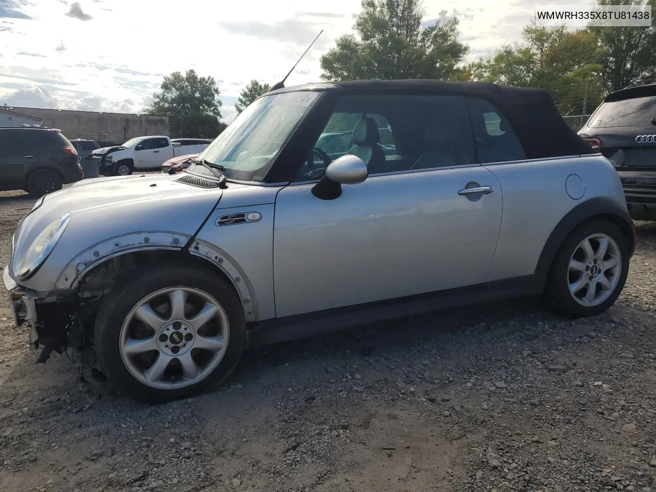 WMWRH335X8TU81438 2008 Mini Cooper S