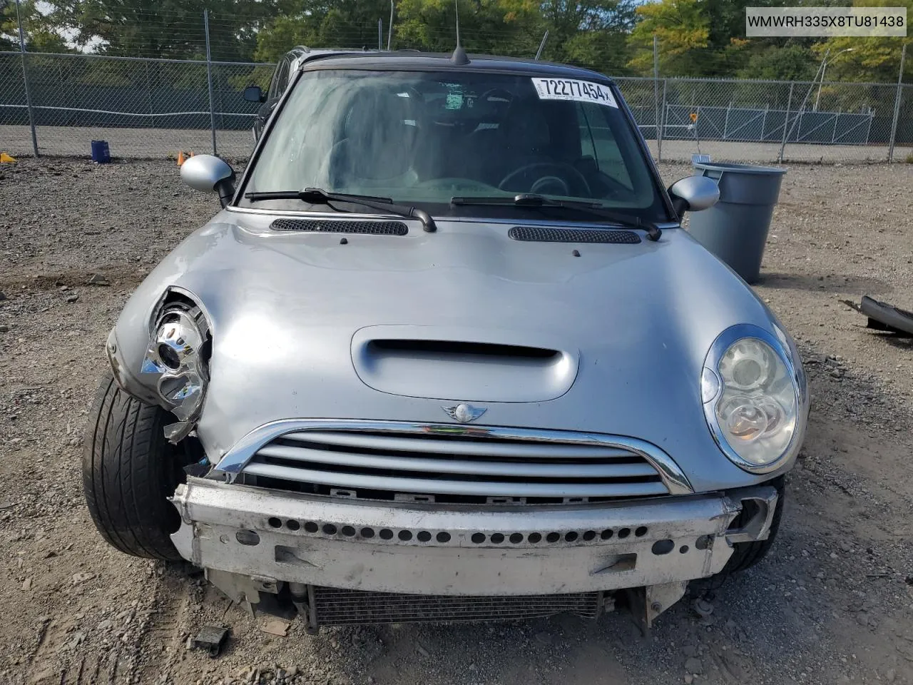 WMWRH335X8TU81438 2008 Mini Cooper S