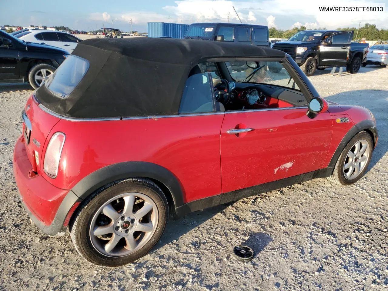 2008 Mini Cooper VIN: WMWRF33578TF68013 Lot: 73659044