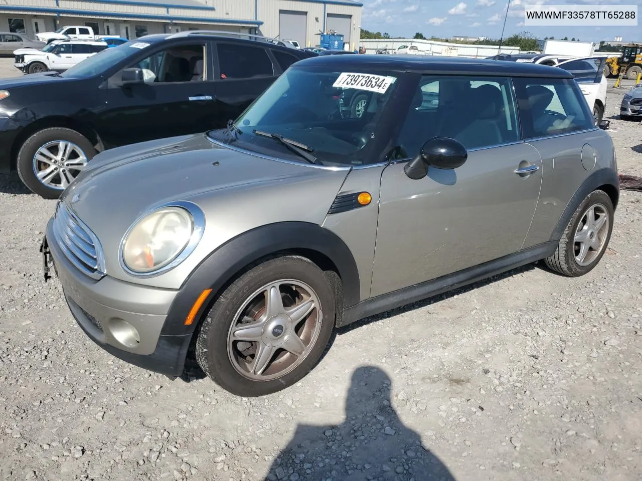 2008 Mini Cooper VIN: WMWMF33578TT65288 Lot: 73973634