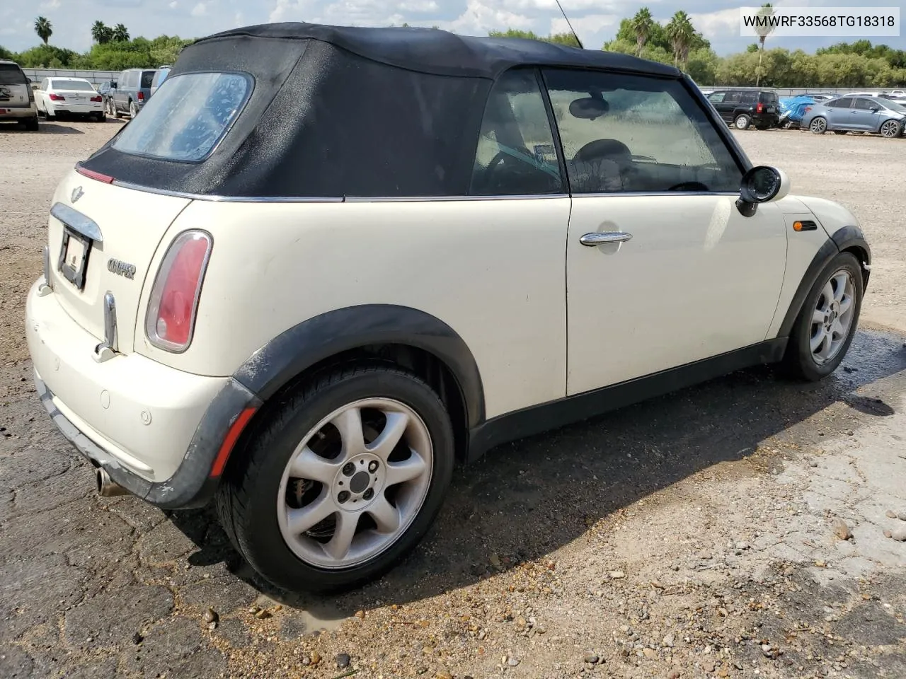 2008 Mini Cooper VIN: WMWRF33568TG18318 Lot: 74856044