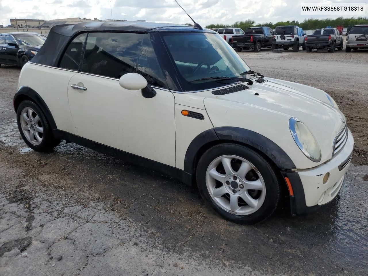 2008 Mini Cooper VIN: WMWRF33568TG18318 Lot: 74856044