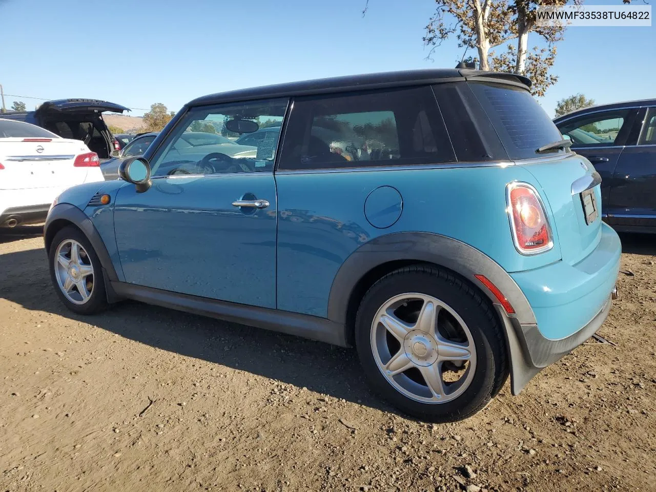 2008 Mini Cooper VIN: WMWMF33538TU64822 Lot: 75572304