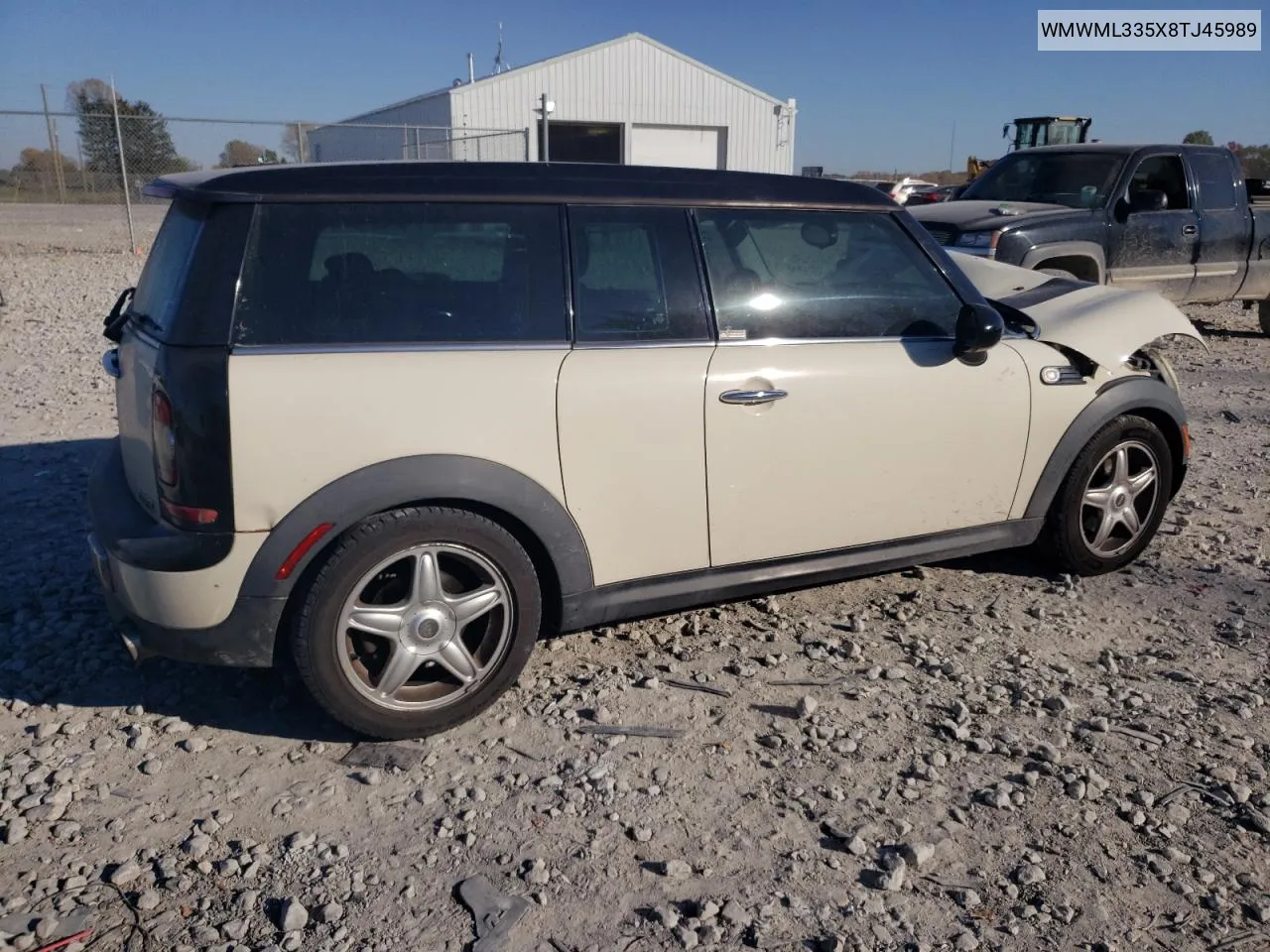 2008 Mini Cooper Clubman VIN: WMWML335X8TJ45989 Lot: 76659114