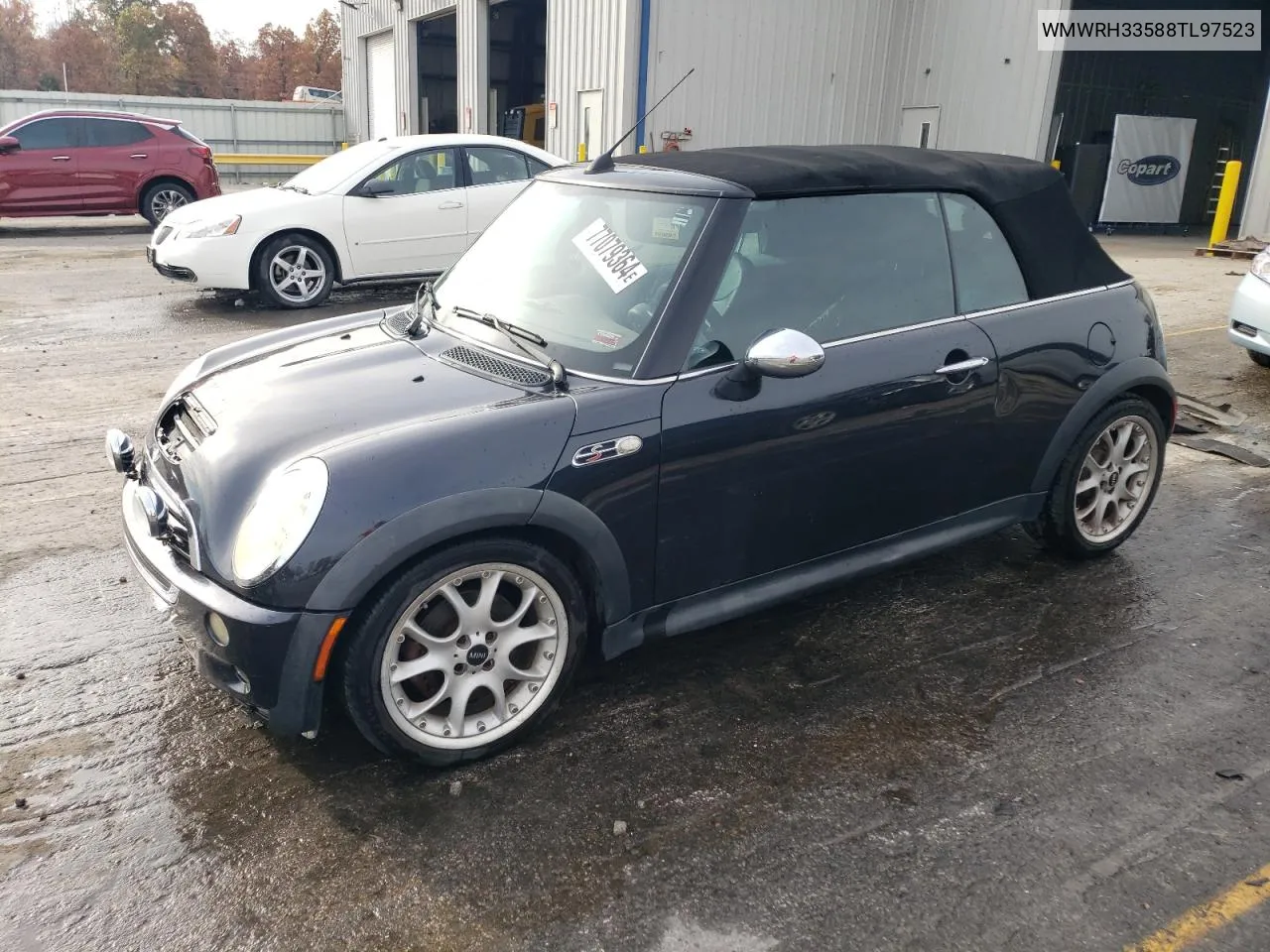 2008 Mini Cooper S VIN: WMWRH33588TL97523 Lot: 77079364