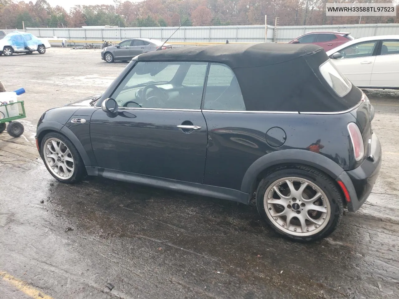 2008 Mini Cooper S VIN: WMWRH33588TL97523 Lot: 77079364