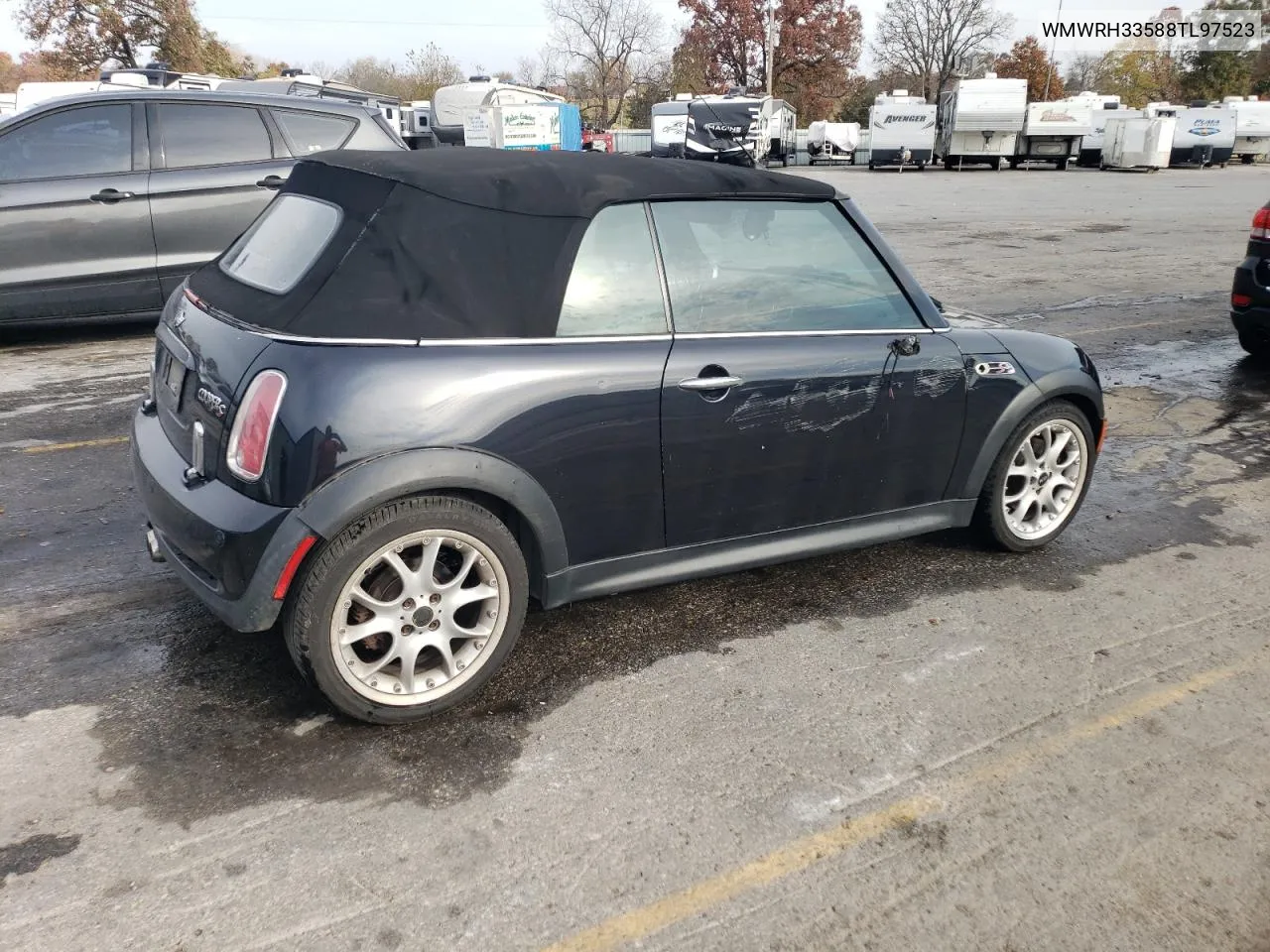 2008 Mini Cooper S VIN: WMWRH33588TL97523 Lot: 77079364