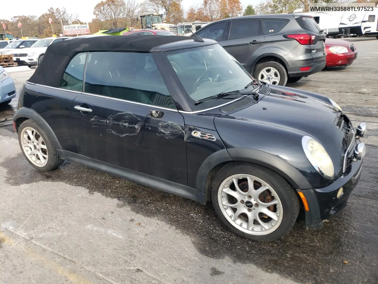 2008 Mini Cooper S VIN: WMWRH33588TL97523 Lot: 77079364