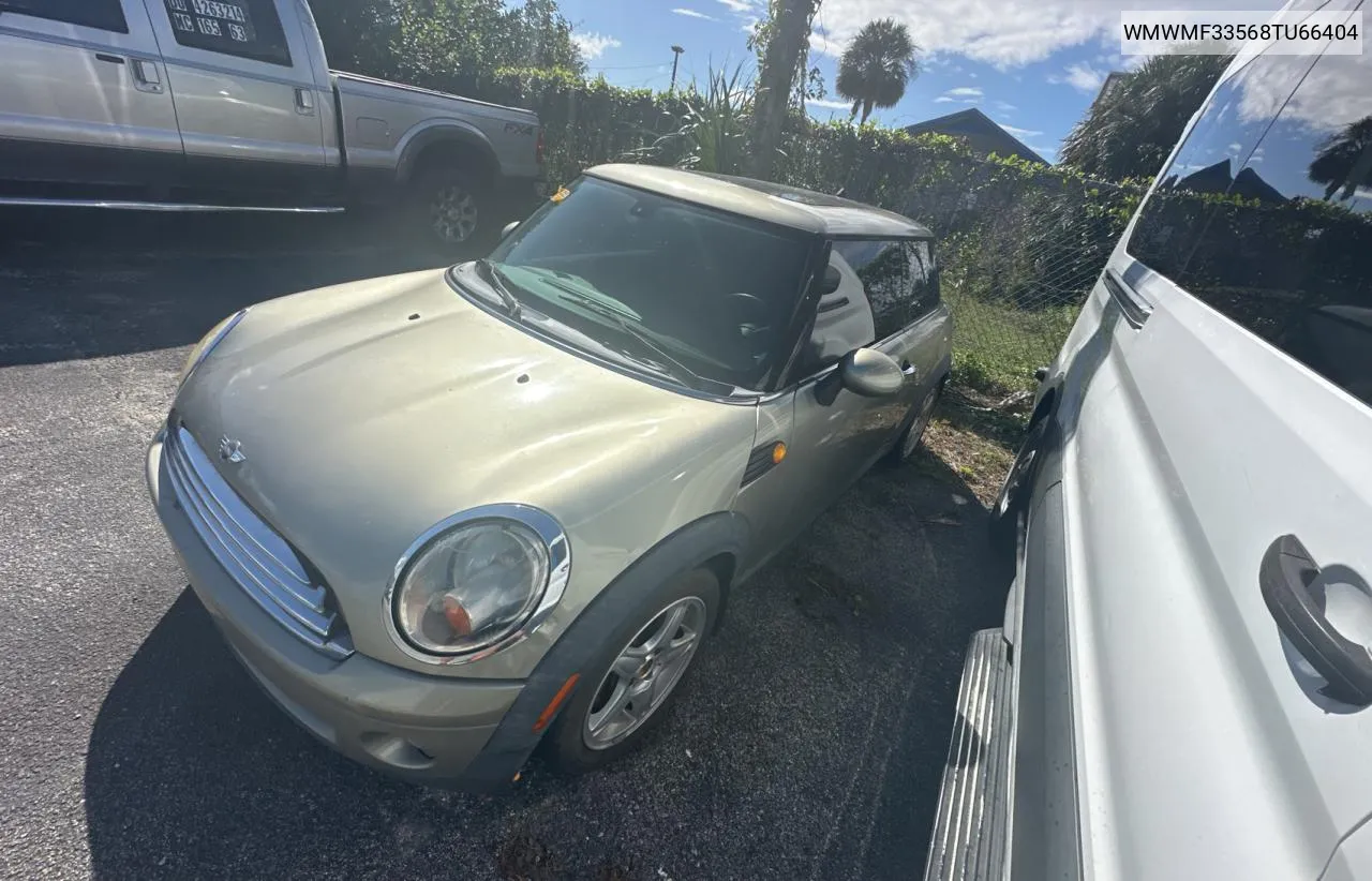 2008 Mini Cooper VIN: WMWMF33568TU66404 Lot: 77434324