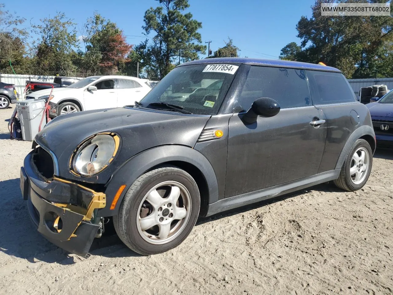 2008 Mini Cooper VIN: WMWMF33508TT68002 Lot: 77877854