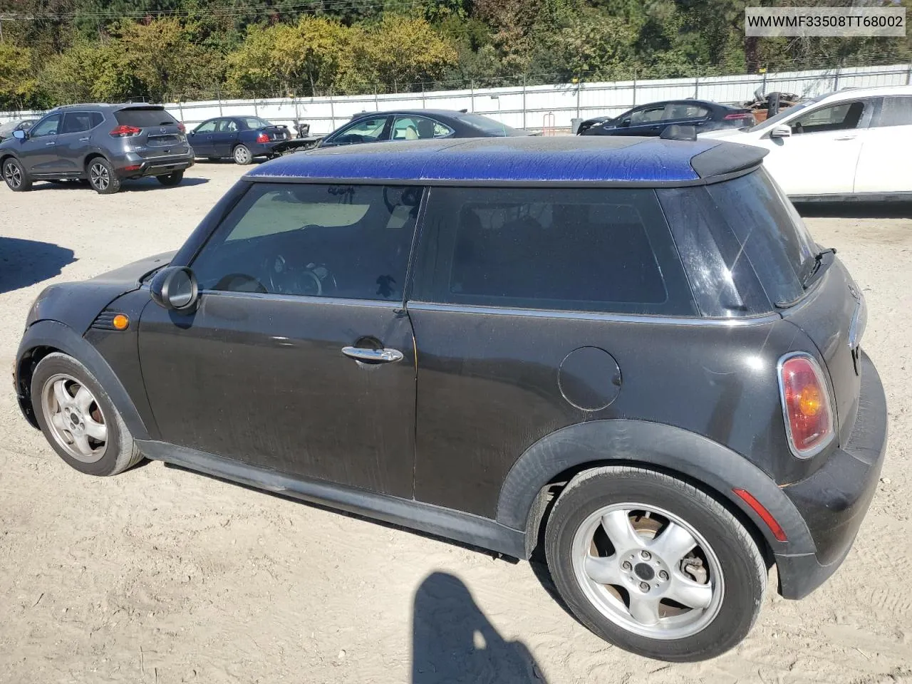 2008 Mini Cooper VIN: WMWMF33508TT68002 Lot: 77877854