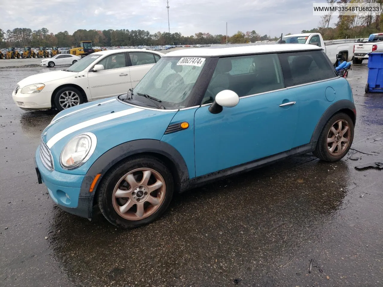 2008 Mini Cooper VIN: WMWMF33548TU68233 Lot: 80627474