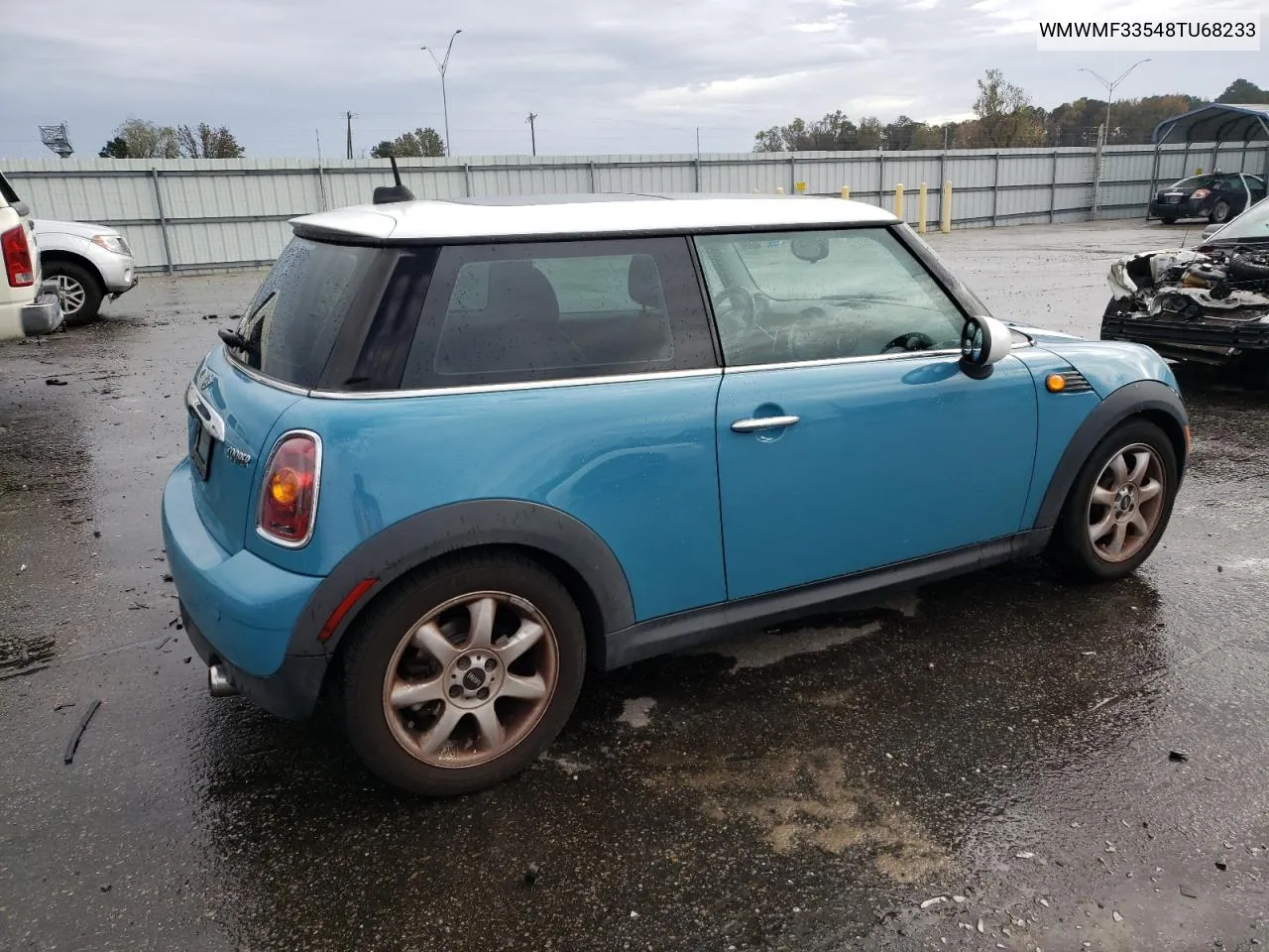 2008 Mini Cooper VIN: WMWMF33548TU68233 Lot: 80627474