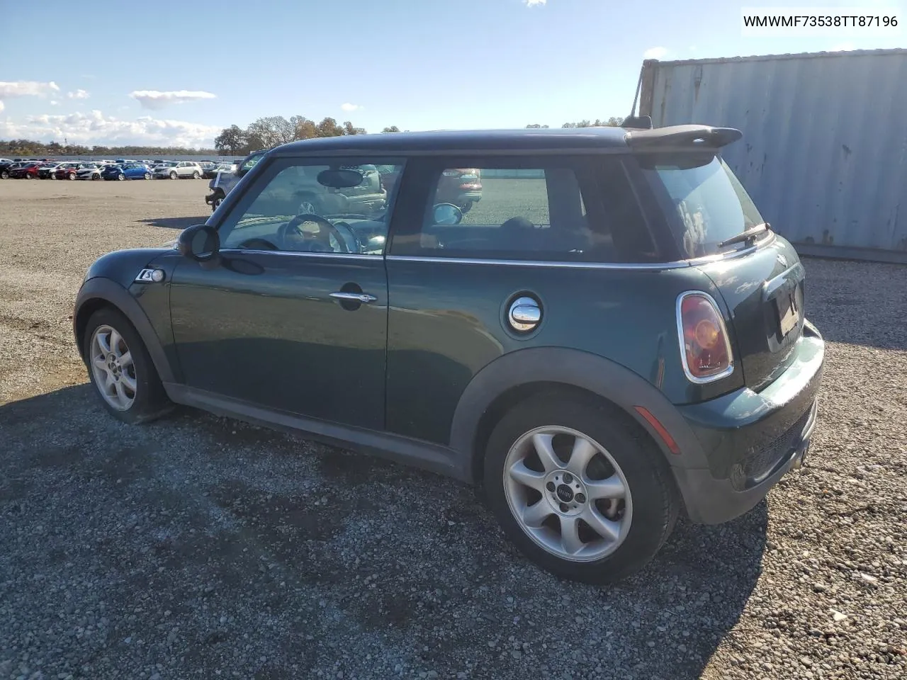 2008 Mini Cooper S VIN: WMWMF73538TT87196 Lot: 80999214