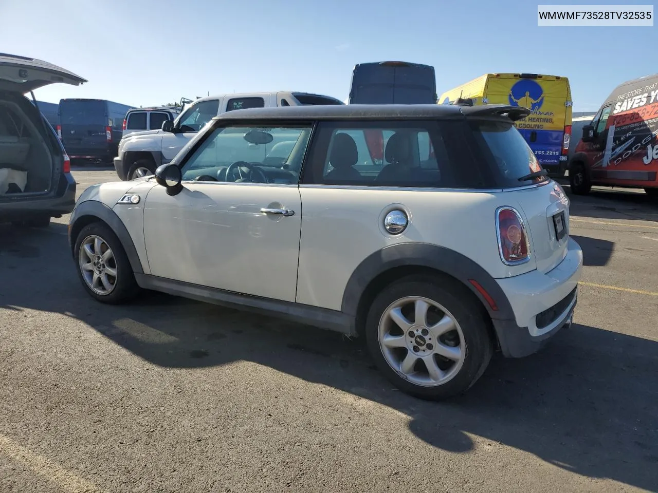 2008 Mini Cooper S VIN: WMWMF73528TV32535 Lot: 81472624