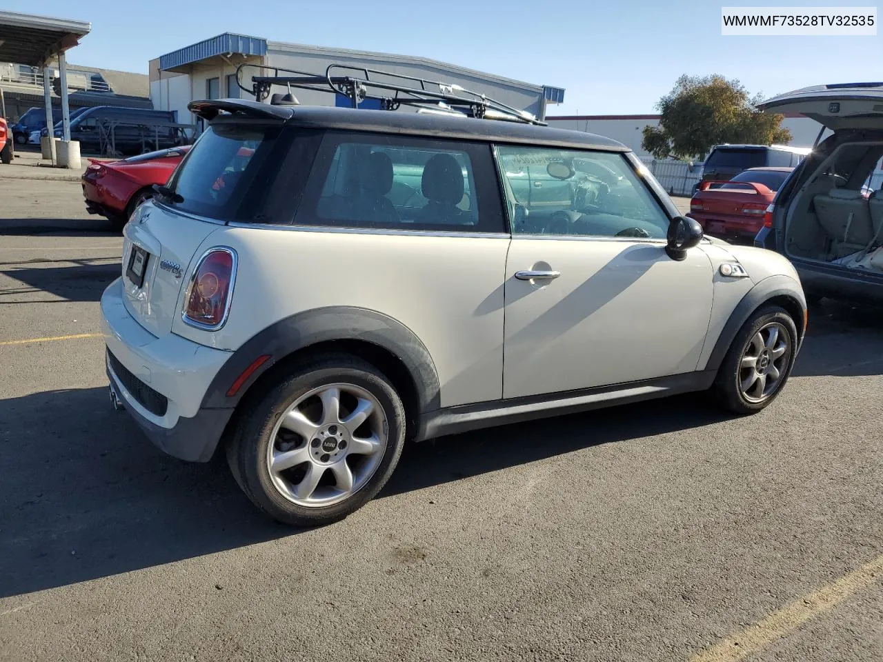 2008 Mini Cooper S VIN: WMWMF73528TV32535 Lot: 81472624