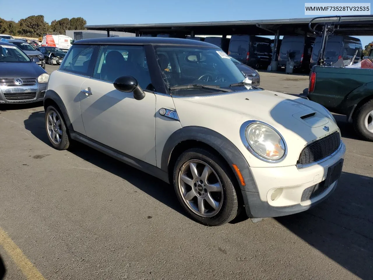 2008 Mini Cooper S VIN: WMWMF73528TV32535 Lot: 81472624