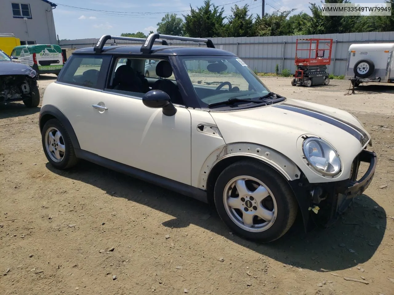 2009 Mini Cooper VIN: WMWMF33549TW79949 Lot: 59265454