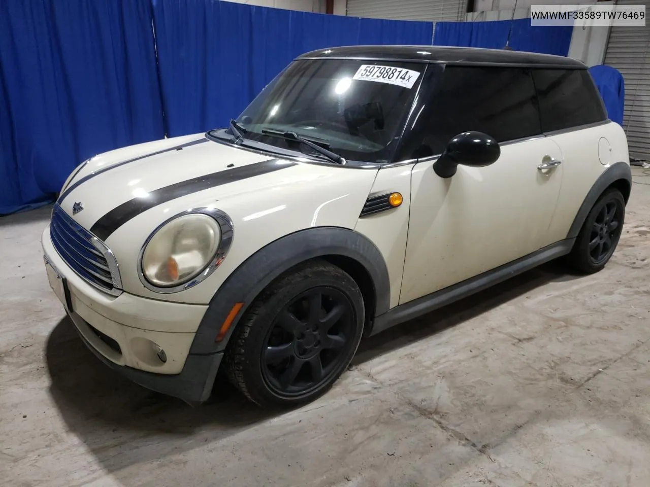 2009 Mini Cooper VIN: WMWMF33589TW76469 Lot: 59798814