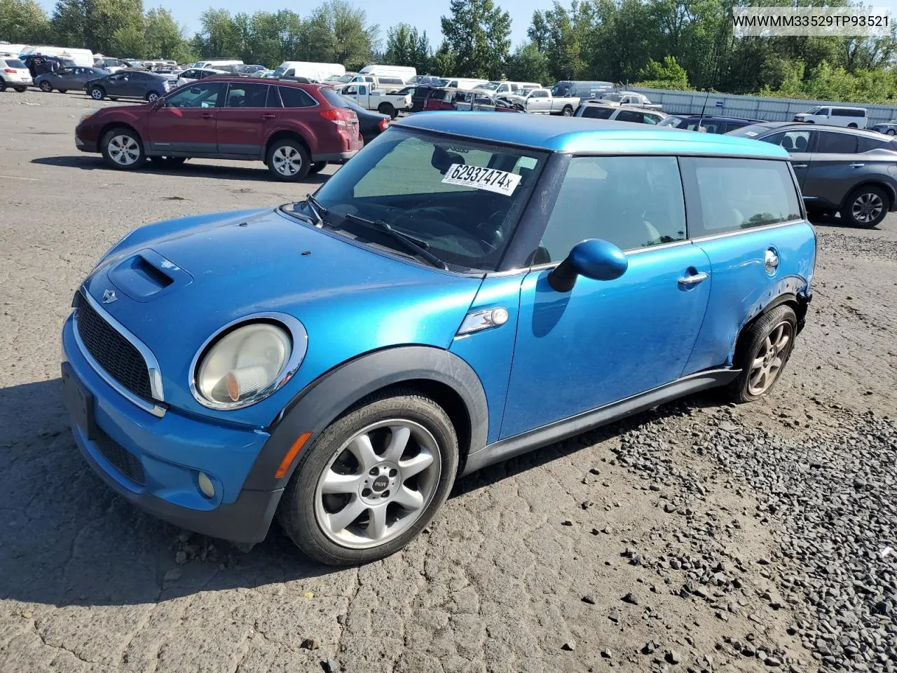 WMWMM33529TP93521 2009 Mini Cooper S Clubman