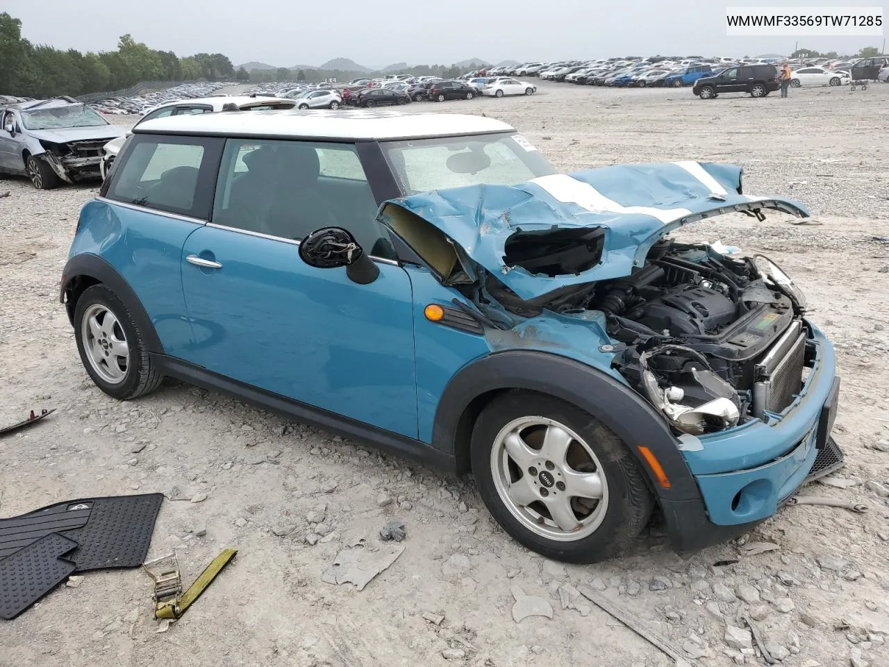 2009 Mini Cooper VIN: WMWMF33569TW71285 Lot: 65999004