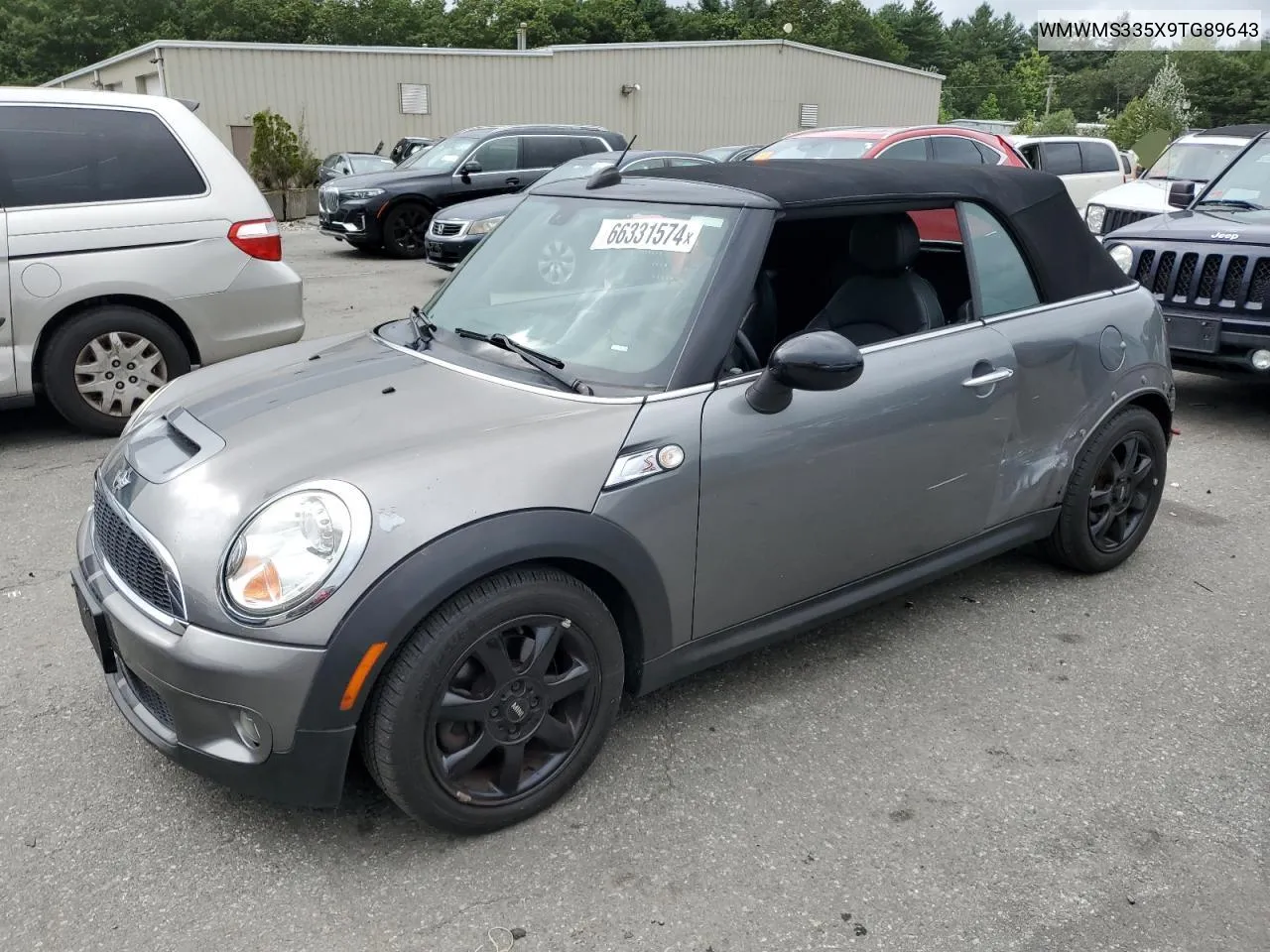 2009 Mini Cooper S VIN: WMWMS335X9TG89643 Lot: 66331574