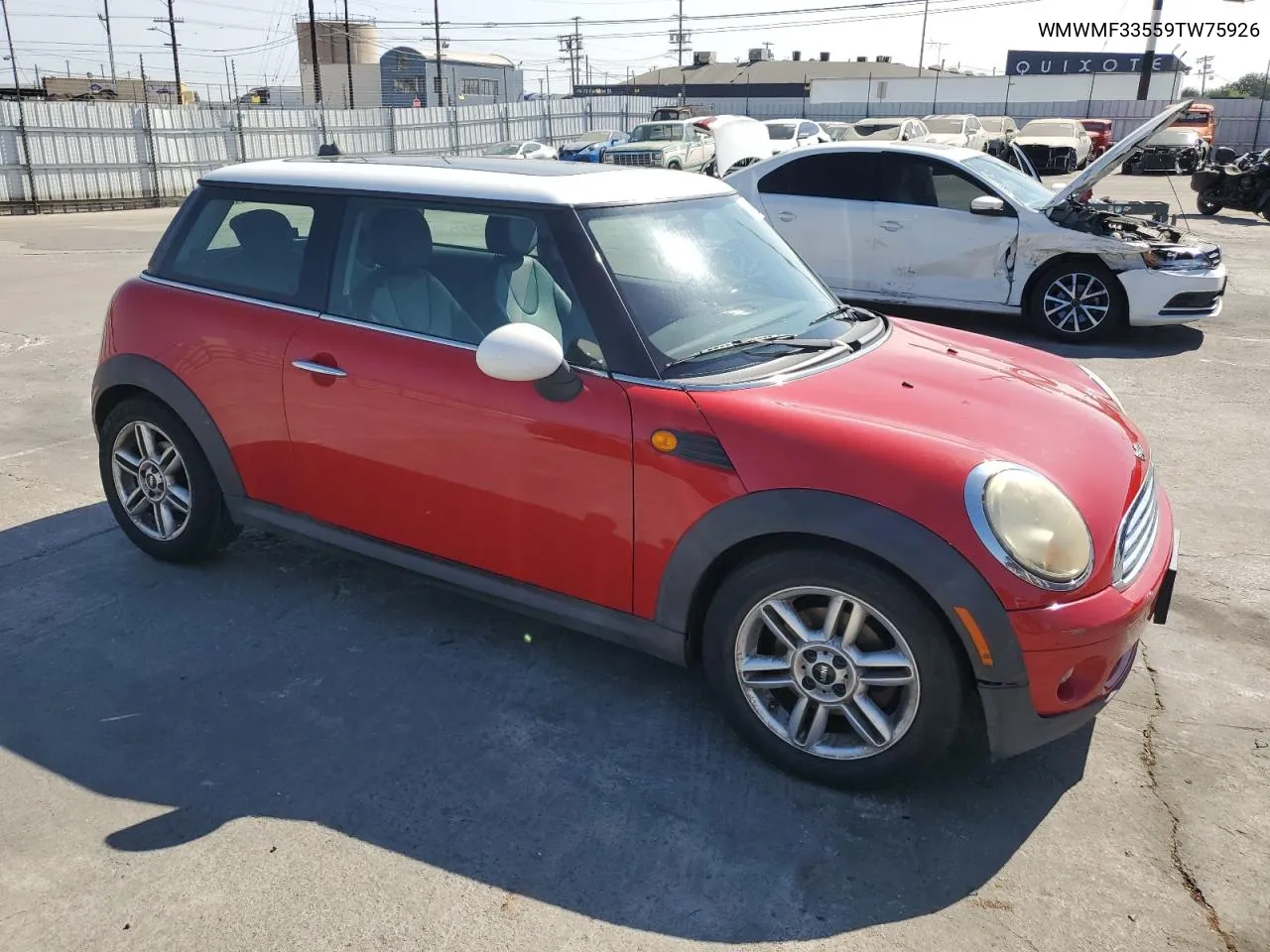 2009 Mini Cooper VIN: WMWMF33559TW75926 Lot: 68945474