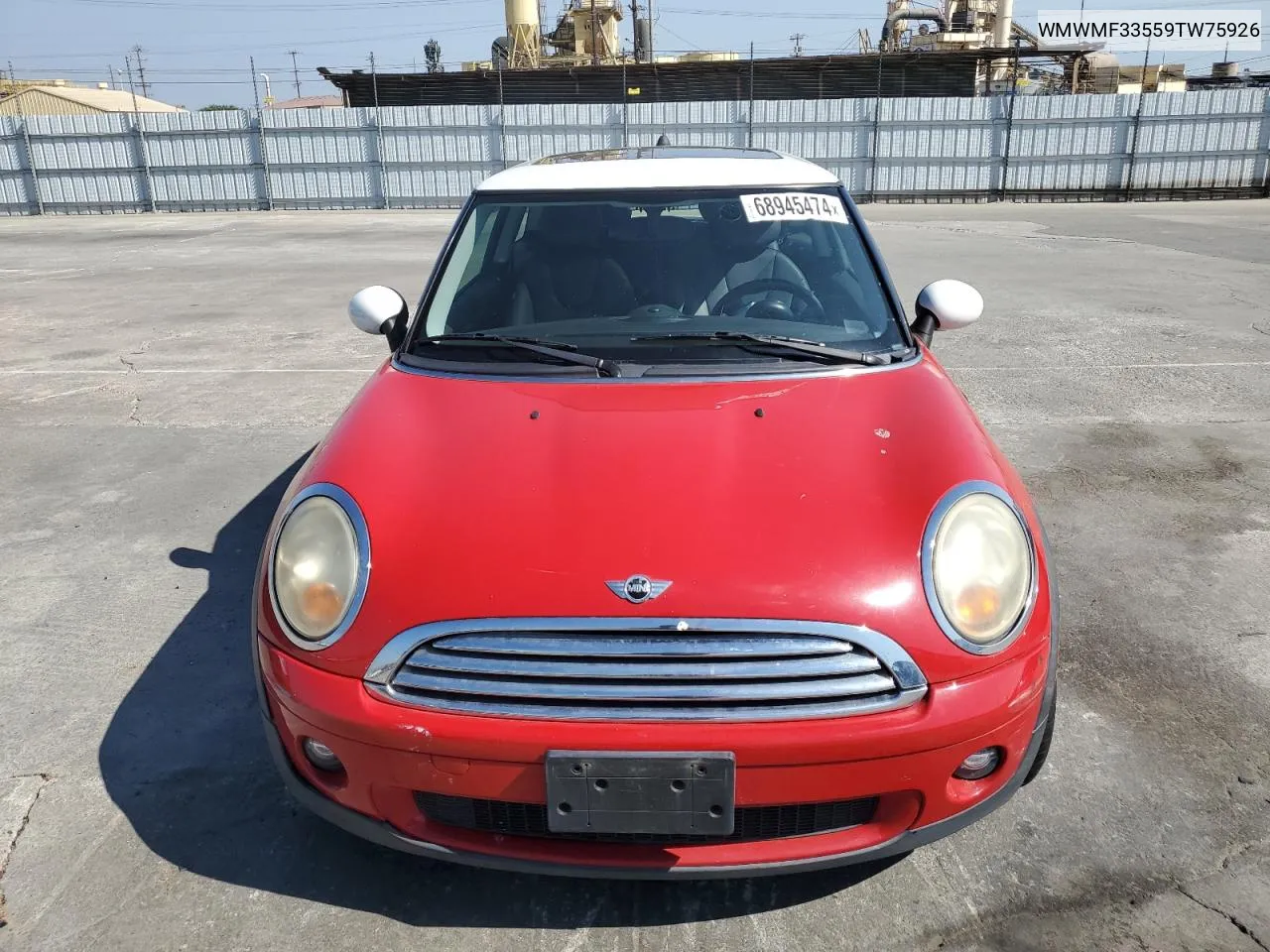 2009 Mini Cooper VIN: WMWMF33559TW75926 Lot: 68945474